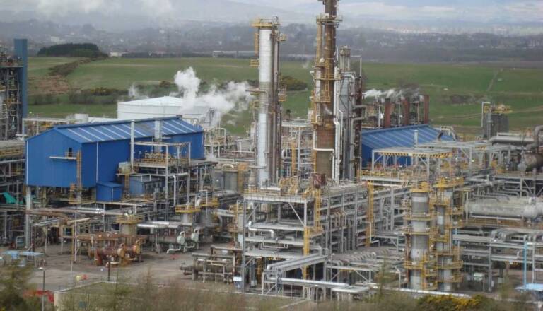 petrochemical plant