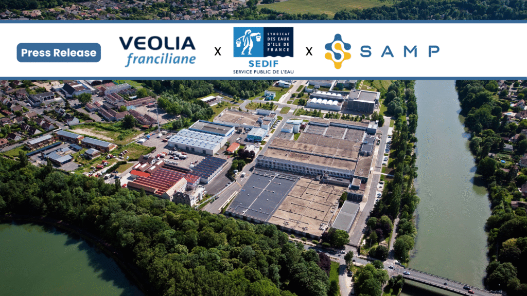 Veolia Franciliane has chosen Samp to lead the digital transformation of France’s largest drinking water network, marking a major step forward in the modernization of its infrastructure.